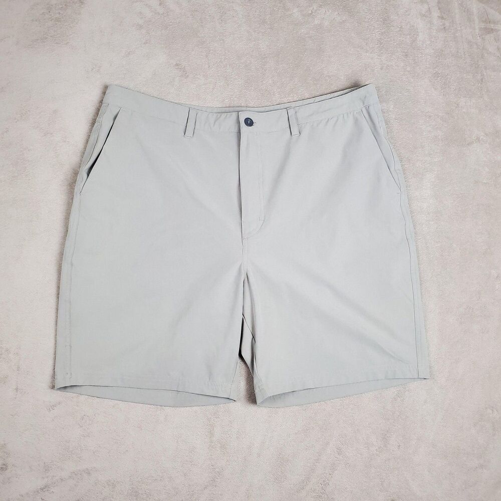 Saxx Go To Town 2N1 Shorts Mens 38 Gray Ballpark Pouch Chino